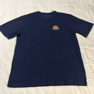 Navy blue Patagonia short sleeve shirt size Large